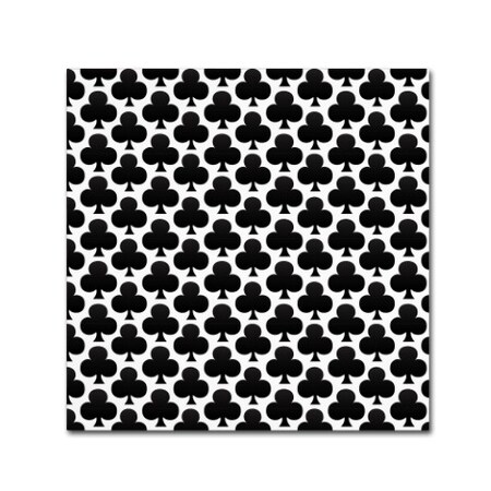 Trademark Fine Art Jyotsna Warikoo 'Monaco Black' Canvas Art, 14x14 ALI17586-C1414GG